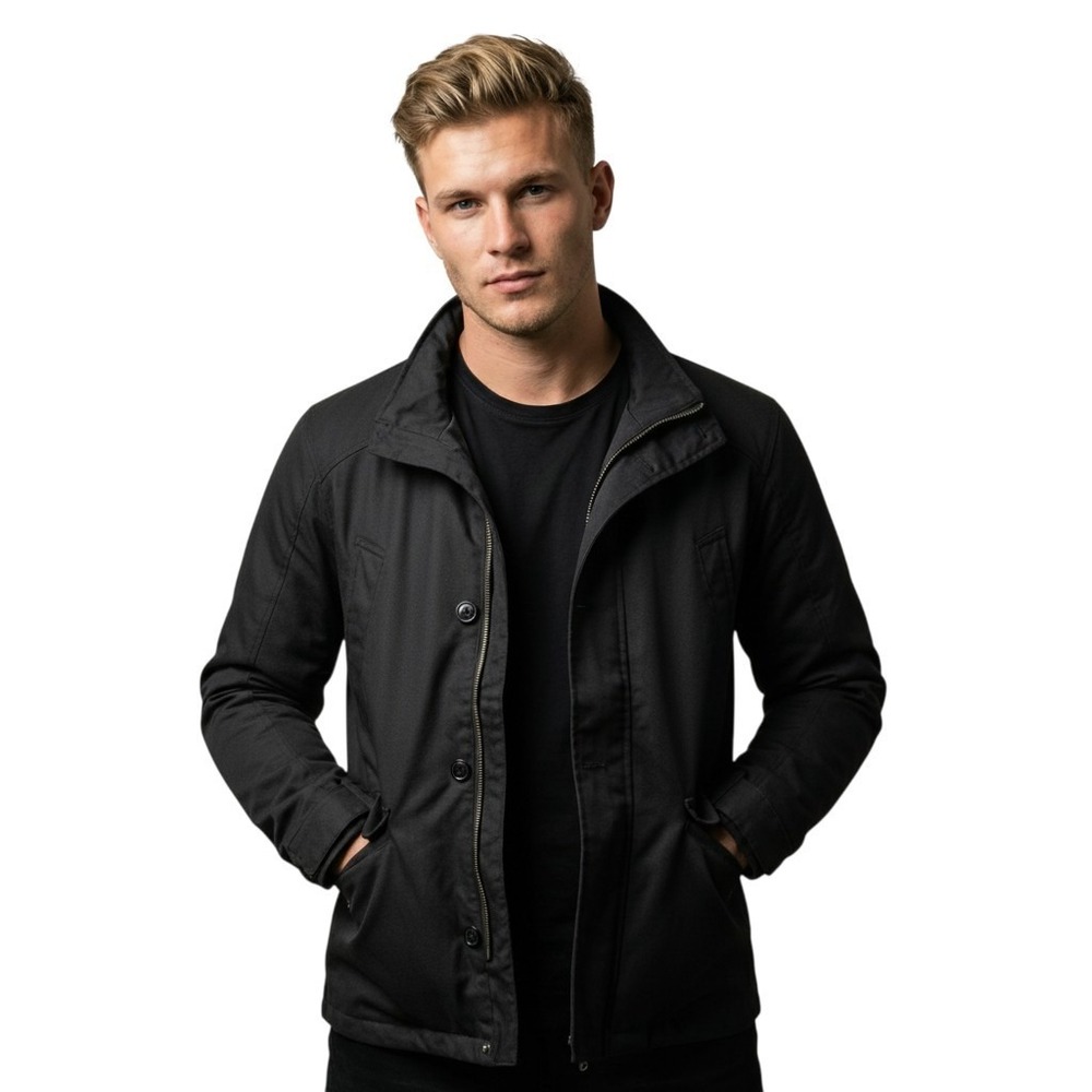 Urban Sedici SEDW 24 Mens Waterproof Motorcycle Riding Jacket Black Medium